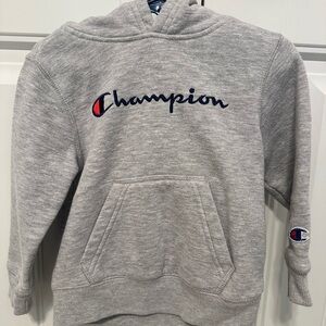 Champion Heather Gray Pullover Hoodie